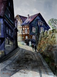 2012-01 arnstadt - an der brunnenkunst thueringen
